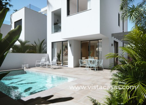 Chalet - Obra Nueva - Pilar de la Horadada - V3346