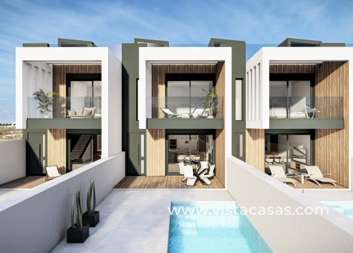 Maison Mitoyenne - Nouvelle Construction - Pilar de la Horadada - V-98970