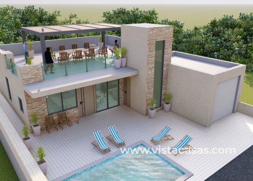 Townhouse - New Build - Fuente Álamo - V-24099