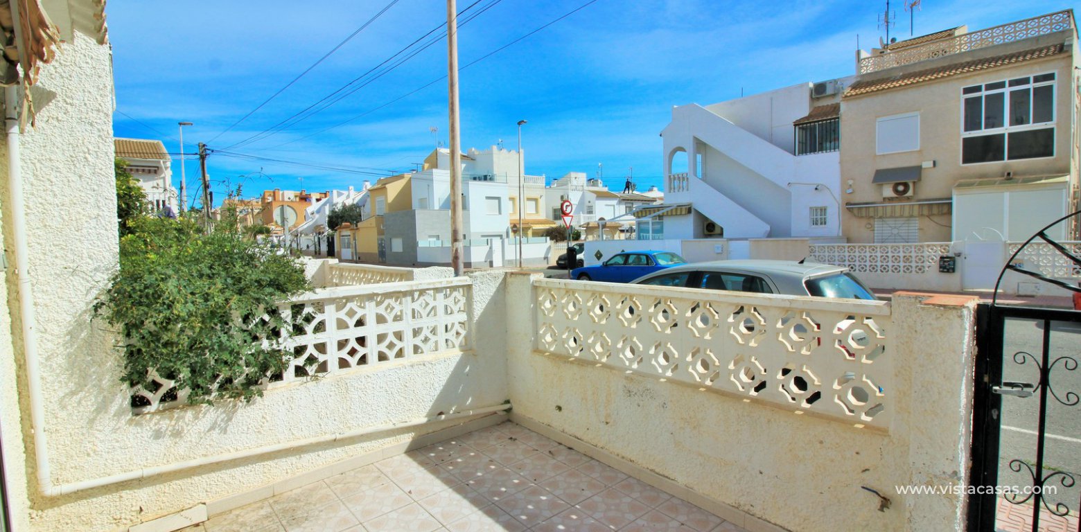 Townhouse for sale La Rosaleda Torrevieja garden