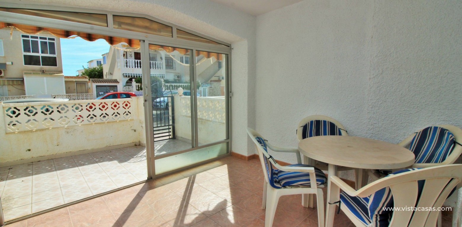 Townhouse for sale La Rosaleda Torrevieja porch 2