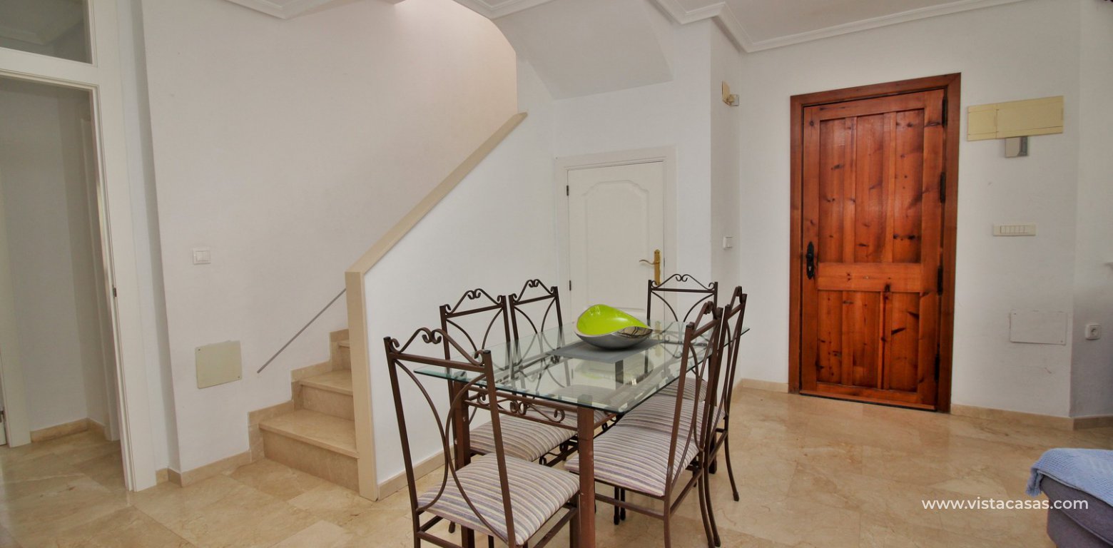 Villa with private pool for sale R3 Las Violetas Villamartin dining area