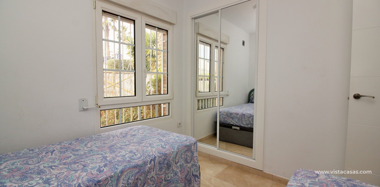 Villa with private pool for sale R3 Las Violetas Villamartin downstairs twin bedroom fitted wardrobes