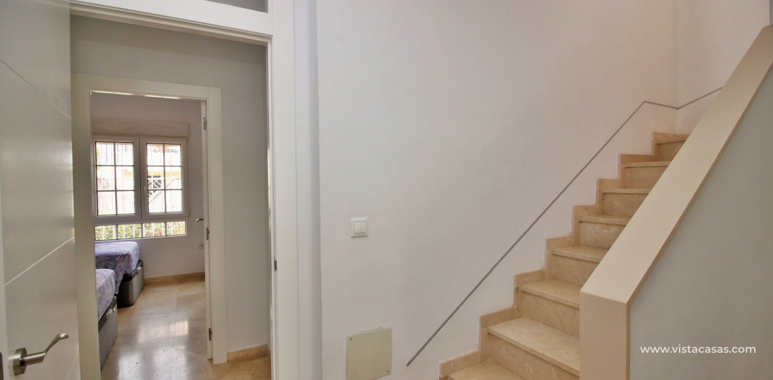 Villa with private pool for sale R3 Las Violetas Villamartin staircase