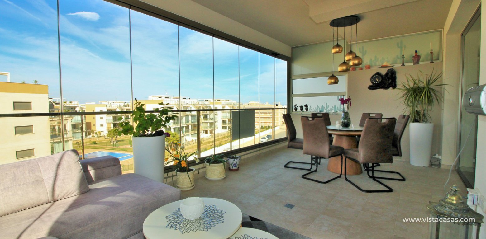 3 bedroom apartment for sale Green Hills Los Dolses balcony