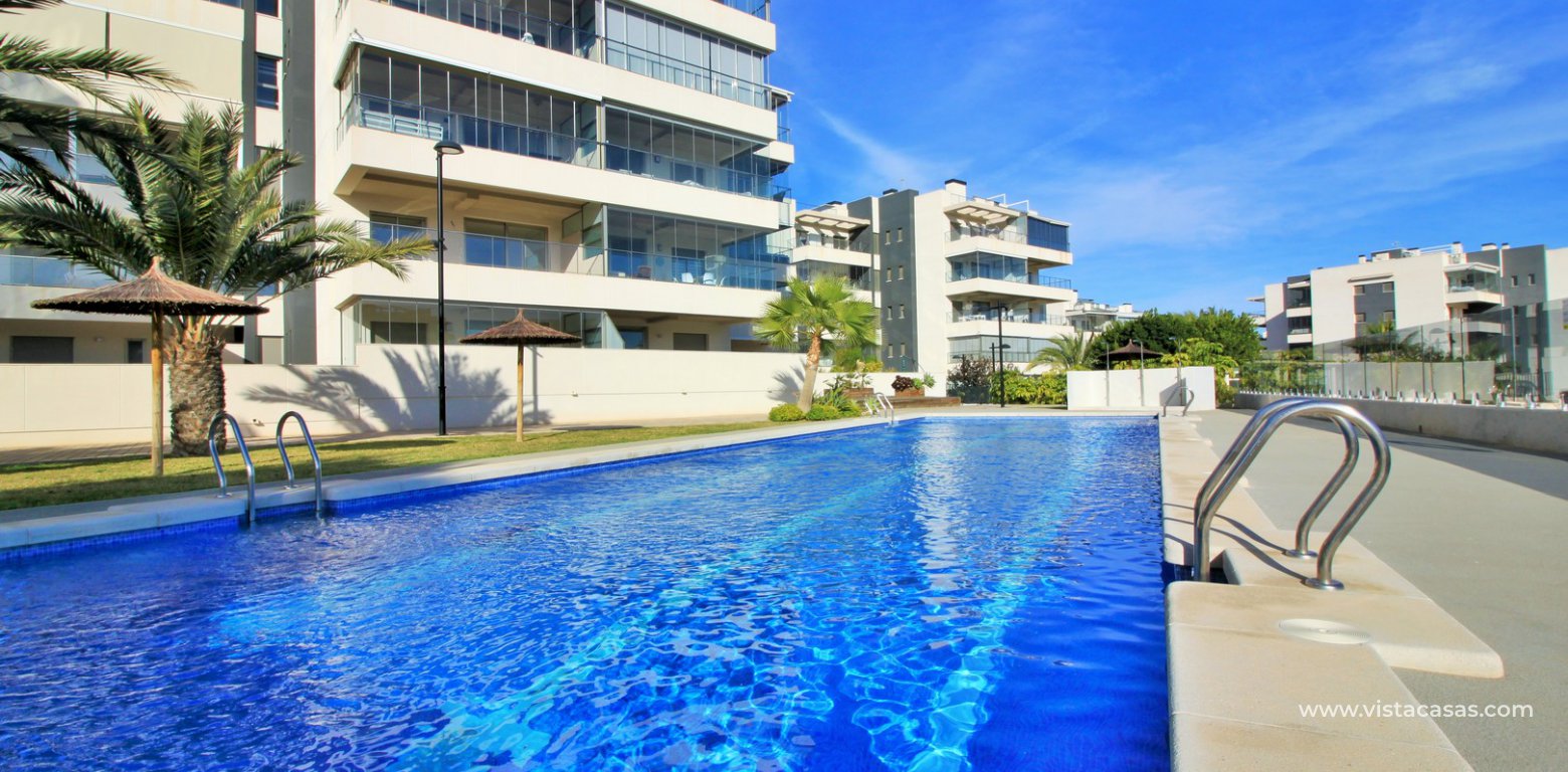 3 bedroom apartment for sale Green Hills Los Dolses length swimming pool