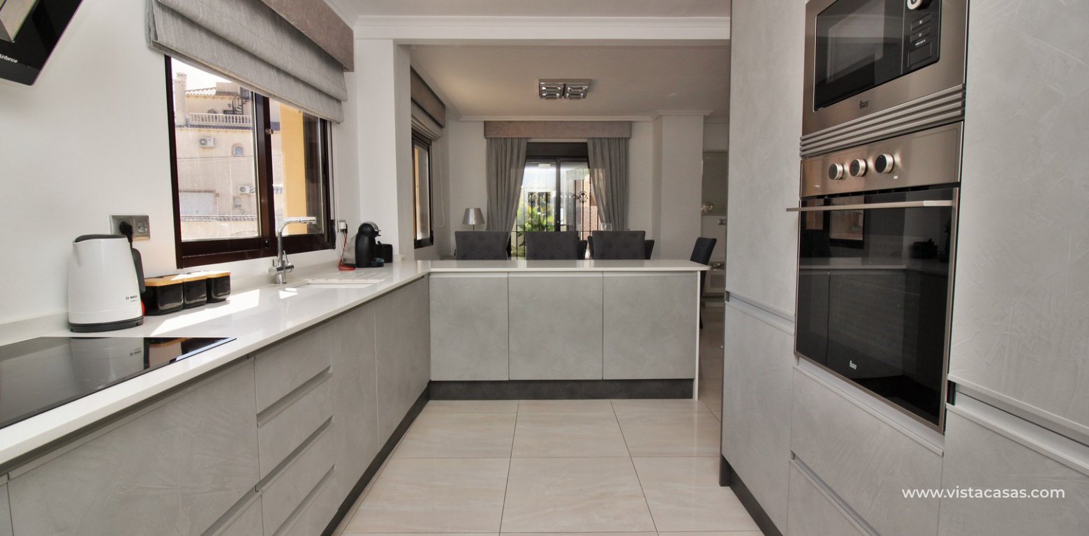Modern 5 bedroom detached villa with private pool and large plot for sale Villamartin kitchen 3