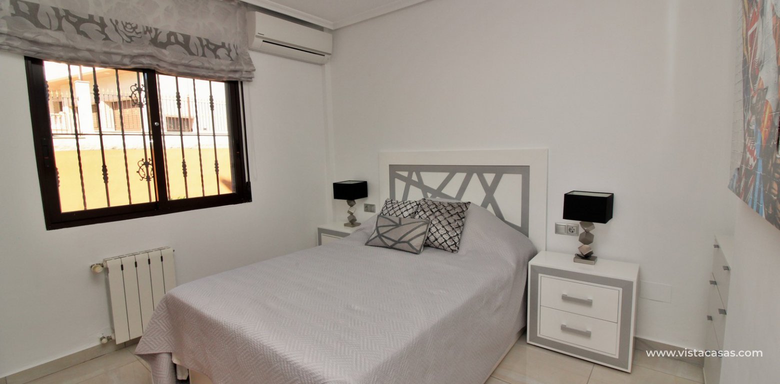 Modern 5 bedroom detached villa with private pool and large plot for sale Villamartin downstairs double bedroom