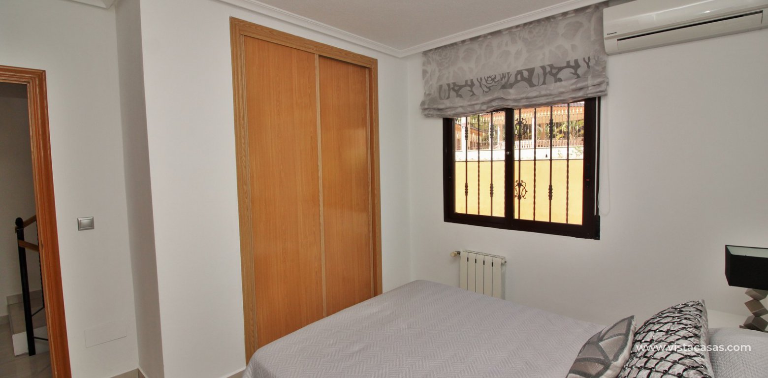 Modern 5 bedroom detached villa with private pool and large plot for sale Villamartin downstairs double bedroom fitted wardrobes