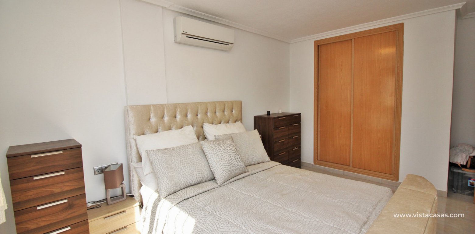 Modern 5 bedroom detached villa with private pool and large plot for sale Villamartin master bedroom fitted wardrobes