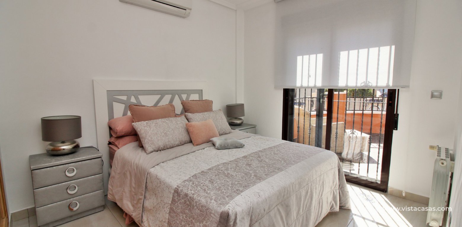 Modern 5 bedroom detached villa with private pool and large plot for sale Villamartin upstairs double bedroom