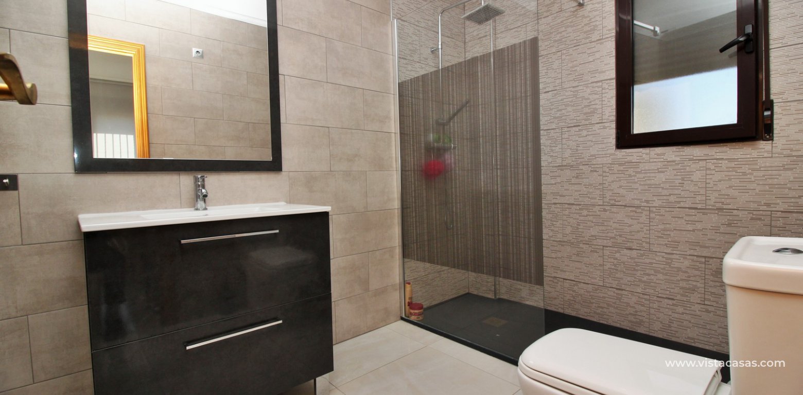 Modern 5 bedroom detached villa with private pool and large plot for sale Villamartin upstairs double bedroom ensuite