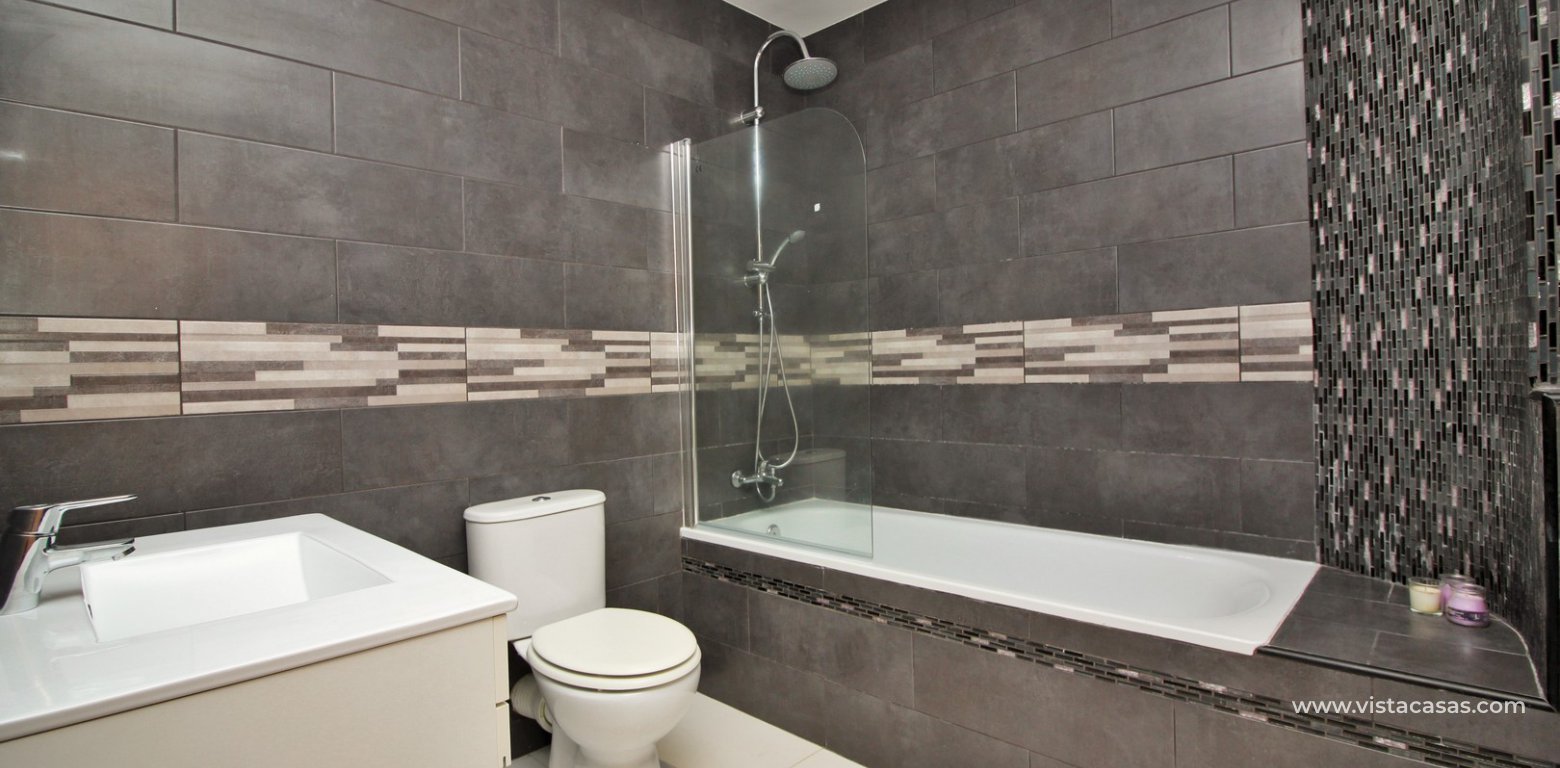 Modern 5 bedroom detached villa with private pool and large plot for sale Villamartin downstairs bathroom