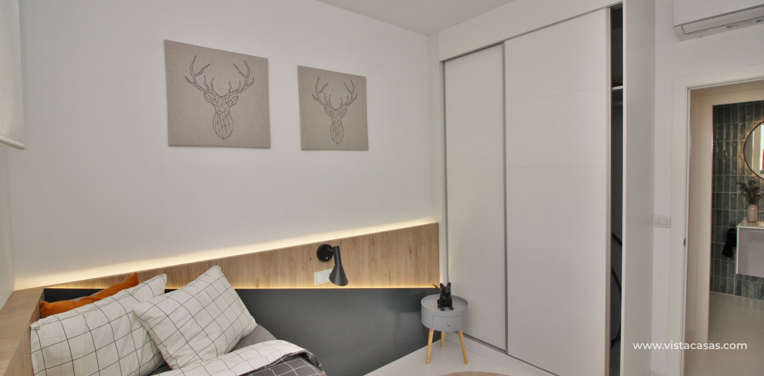 New build apartments Paradise Resort San Miguel de Salinas twin bedroom fitted wardrobes