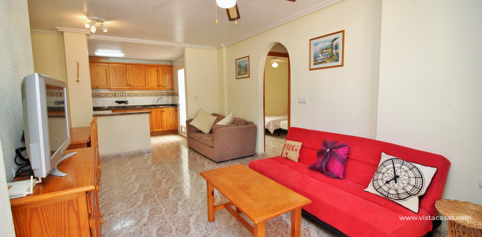 South facing ground floor apartment for sale in Villamartin lounge