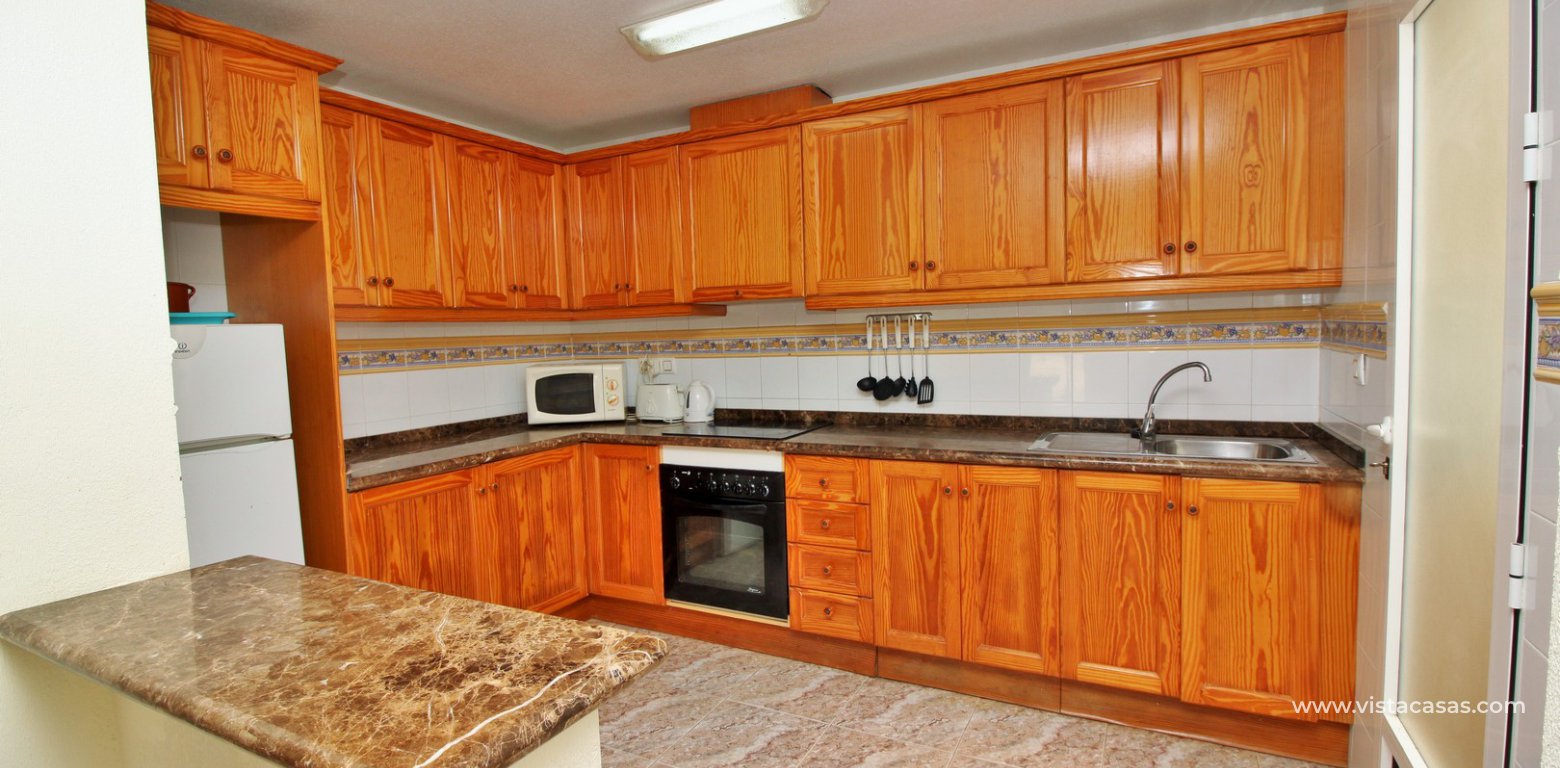 South facing ground floor apartment for sale in Villamartin kitchen