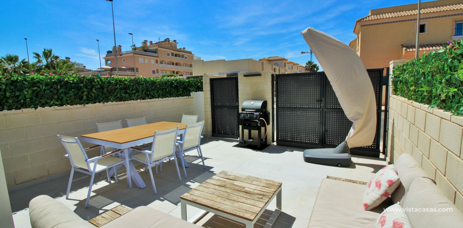 Townhouse for sale El Manantial Los Dolses garden