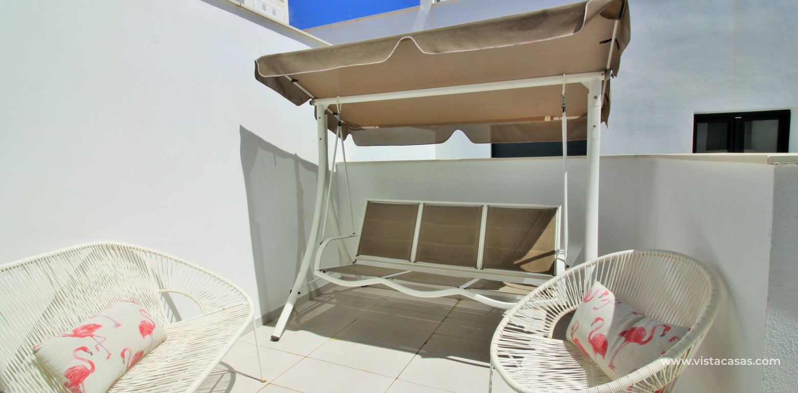 Townhouse for sale El Manantial Los Dolses double bedroom rear terrace