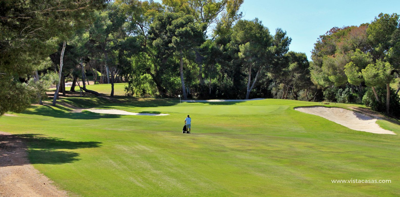 Detached villa for sale overlooking the golf course Fortuna II Villamartin golf views