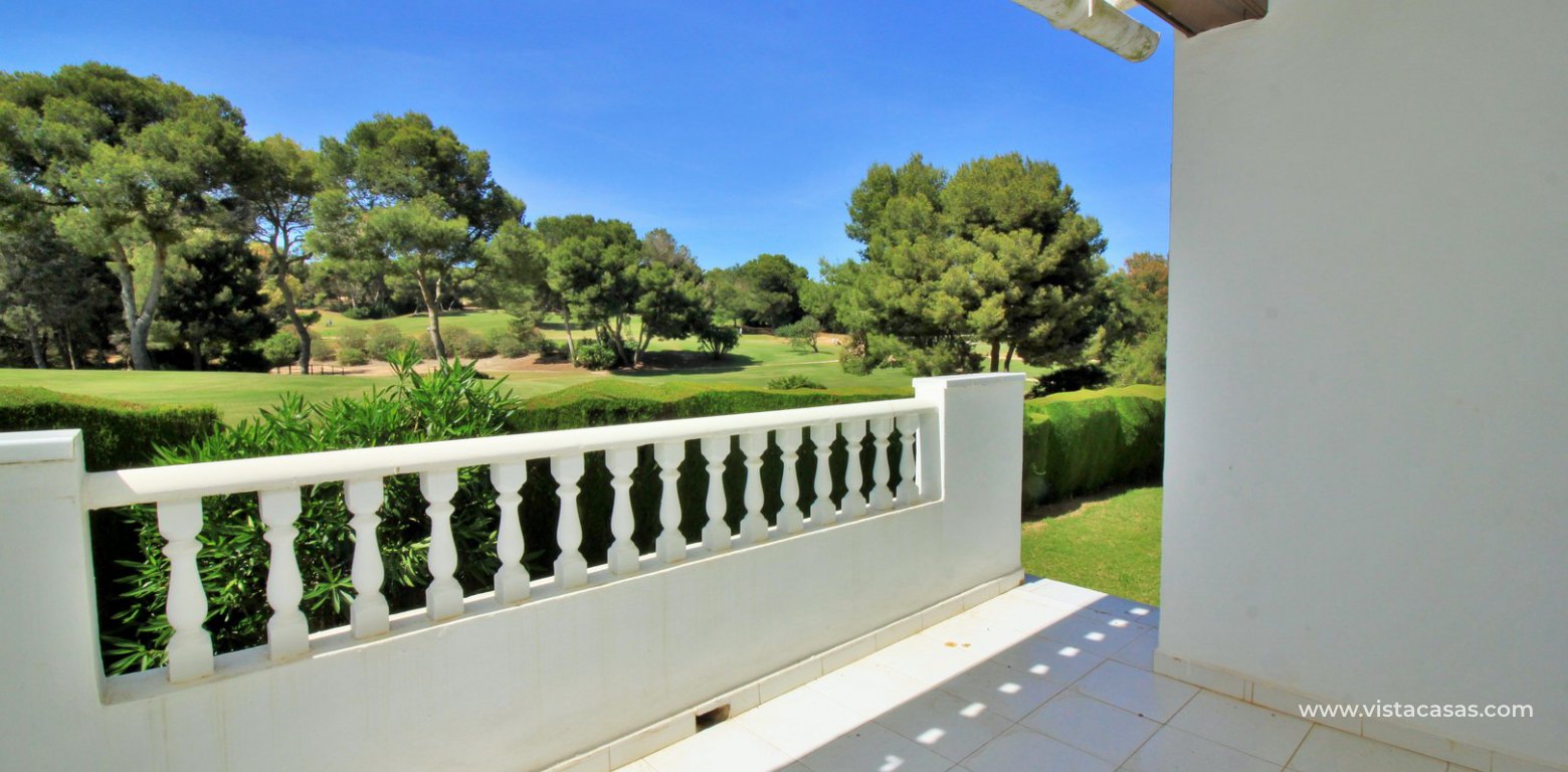 Detached villa for sale overlooking the golf course Fortuna II Villamartin terrace golf views