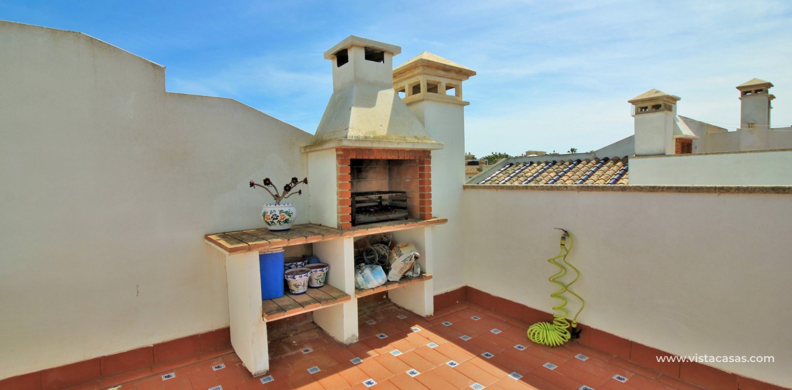 Top floor apartment overlooking the pool for sale M3 Pau 8 Villamartin BBQ