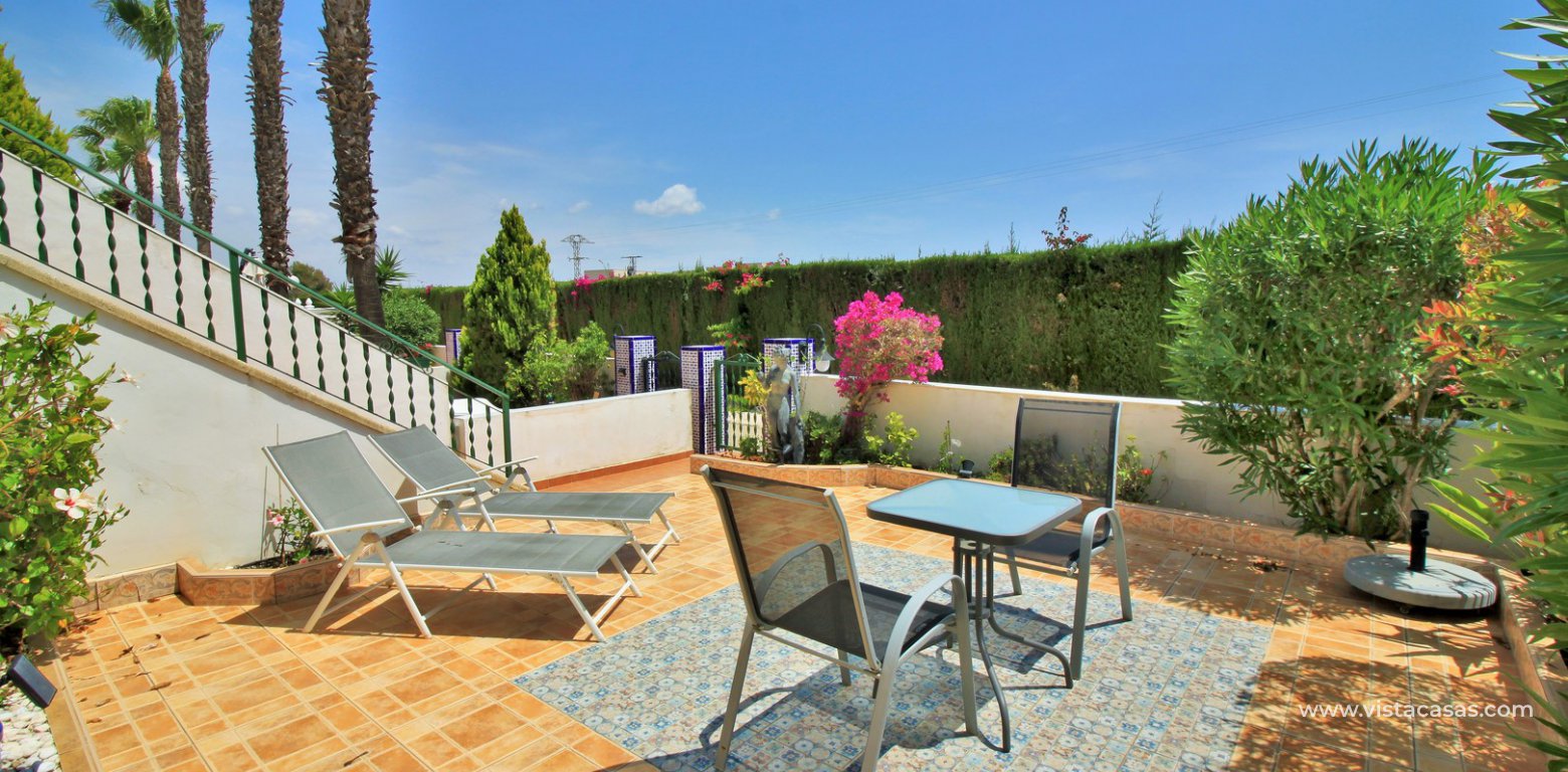 Ground floor apartment for sale R4 Las Violetas Villamartin terrace garden