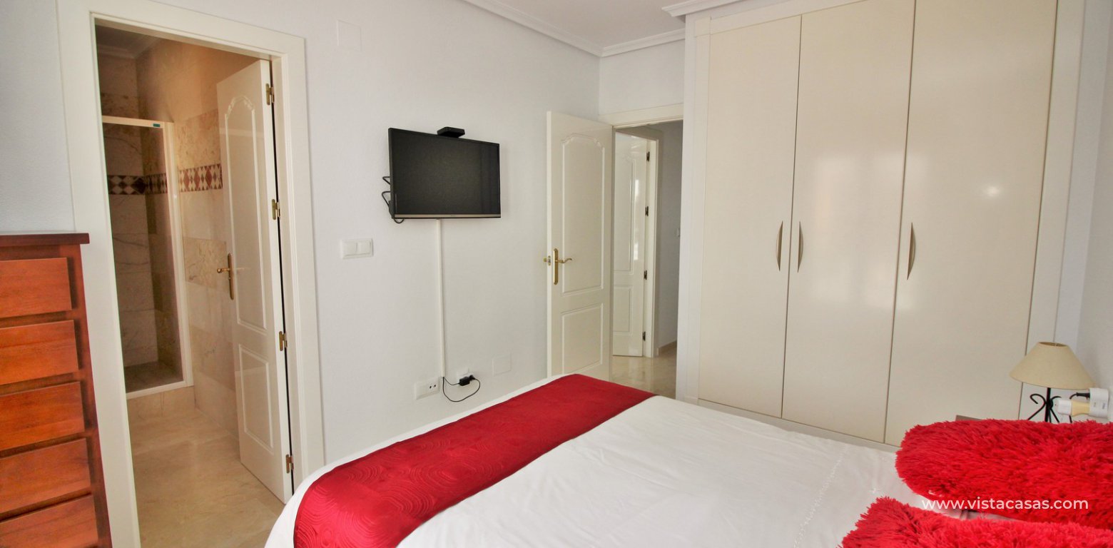 South facing top floor apartment for sale M7 Pau 8 Villamartin master bedroom fitted wardrobes