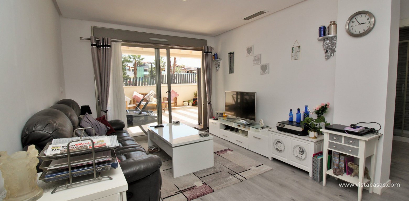 South facing ground floor apartment for sale Altos del Mediterraneo Los Dolses lounge 4