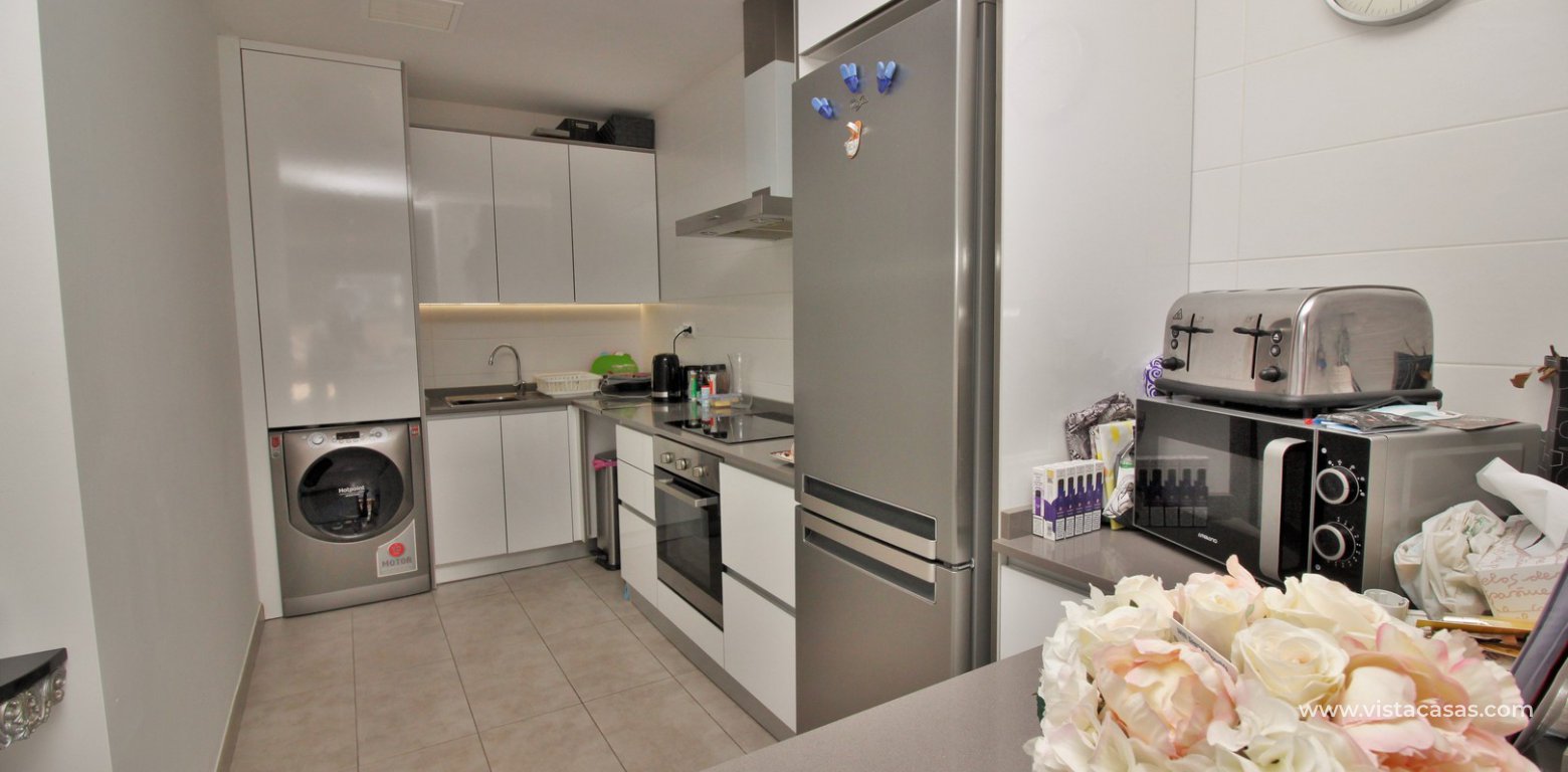 South facing ground floor apartment for sale Altos del Mediterraneo Los Dolses kitchen