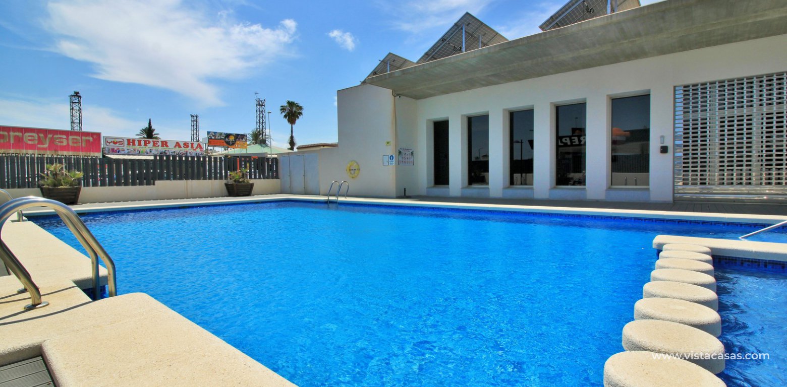 South facing ground floor apartment for sale Altos del Mediterraneo Los Dolses pool