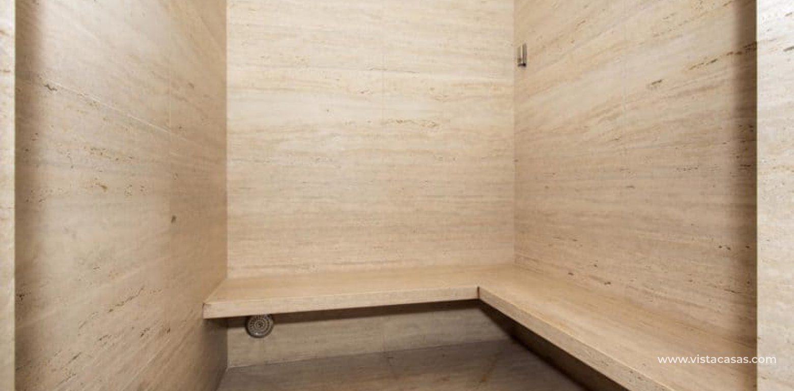 South facing ground floor apartment for sale Altos del Mediterraneo Los Dolses sauna