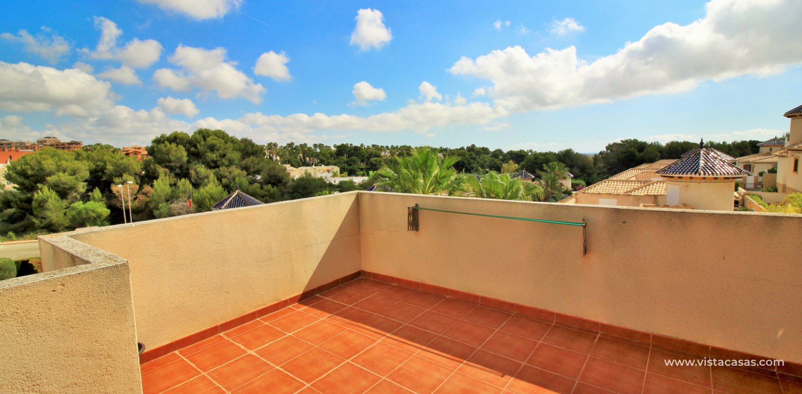 Detached villa with garage for sale Pinada Golf I Villamartin solarium