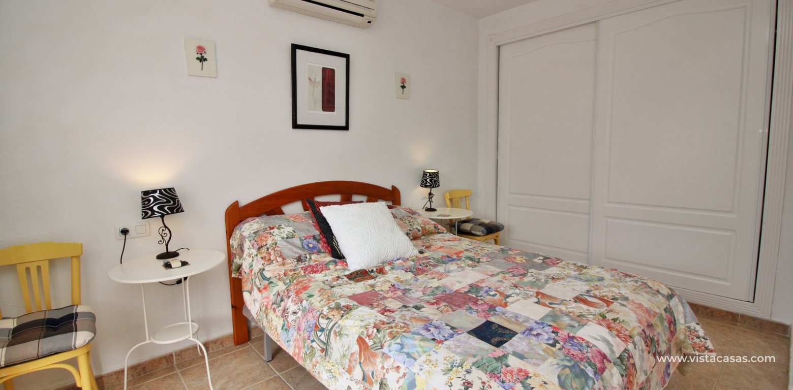 Detached 3 bedroom villa overlooking the pool for sale Torregolf I Villamartin master bedroom fitted wardrobes