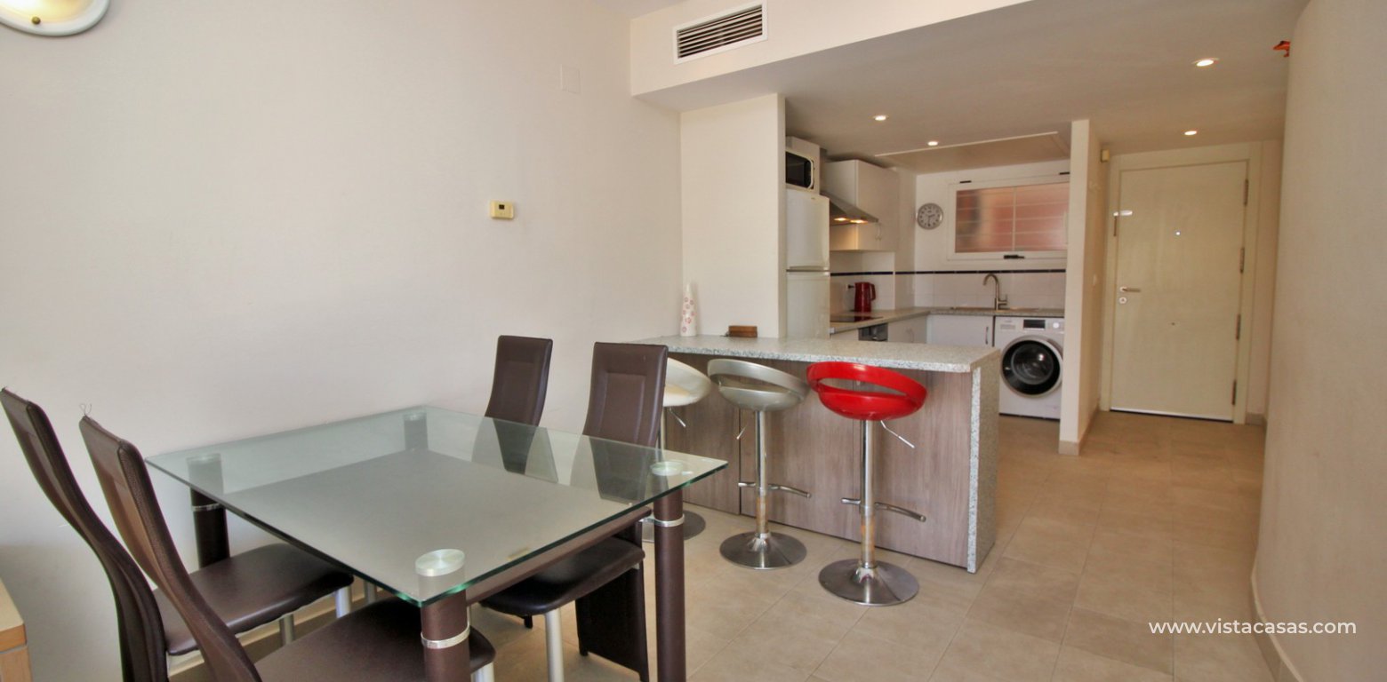 Penthouse apartment for sale El Rincon Playa Flamenca dining area