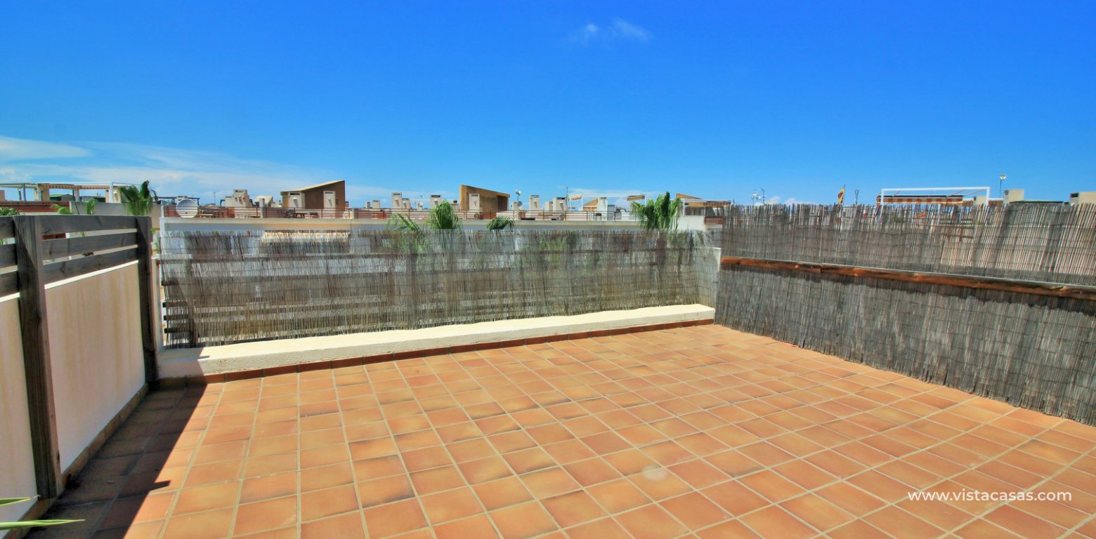 Penthouse apartment for sale El Rincon Playa Flamenca roof solarium 2