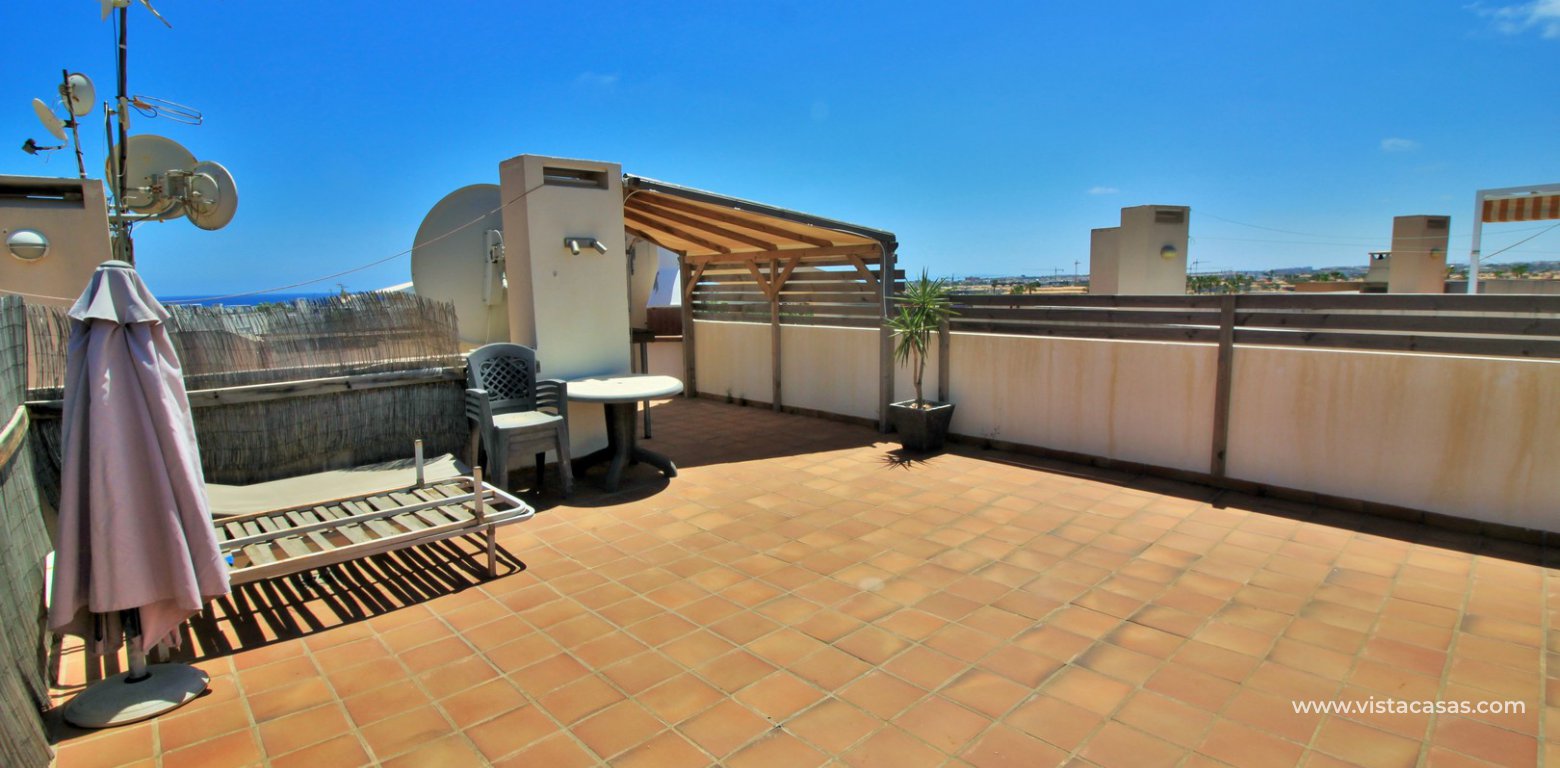 Penthouse apartment for sale El Rincon Playa Flamenca roof terrace