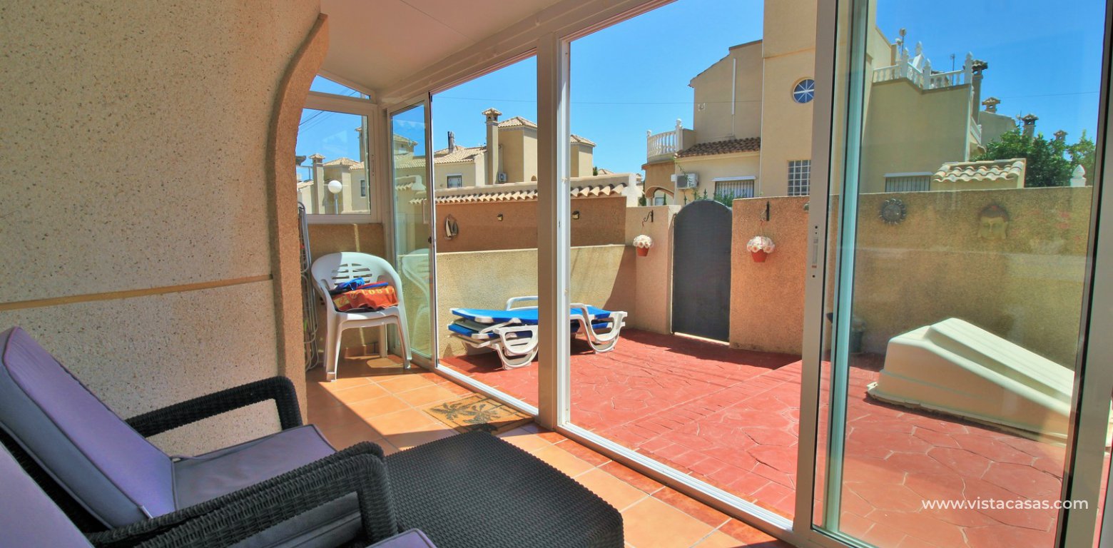 Detached villa with private pool for sale Villamartin en-closed terrace