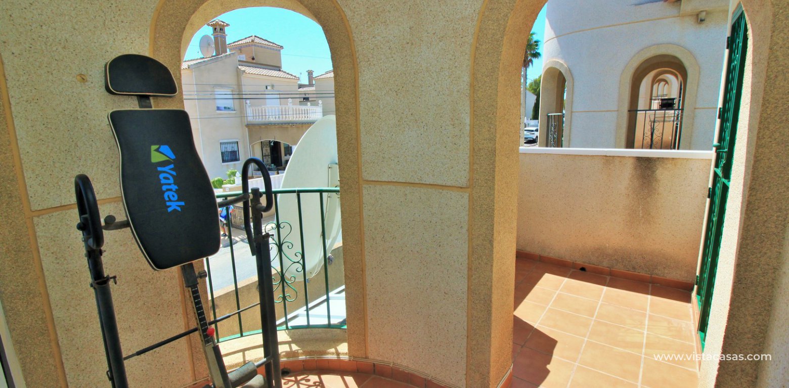 Detached villa with private pool for sale Villamartin south facing balcony