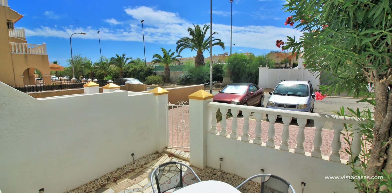 Ground floor apartment for sale La Florida Orihuela Costa front garden