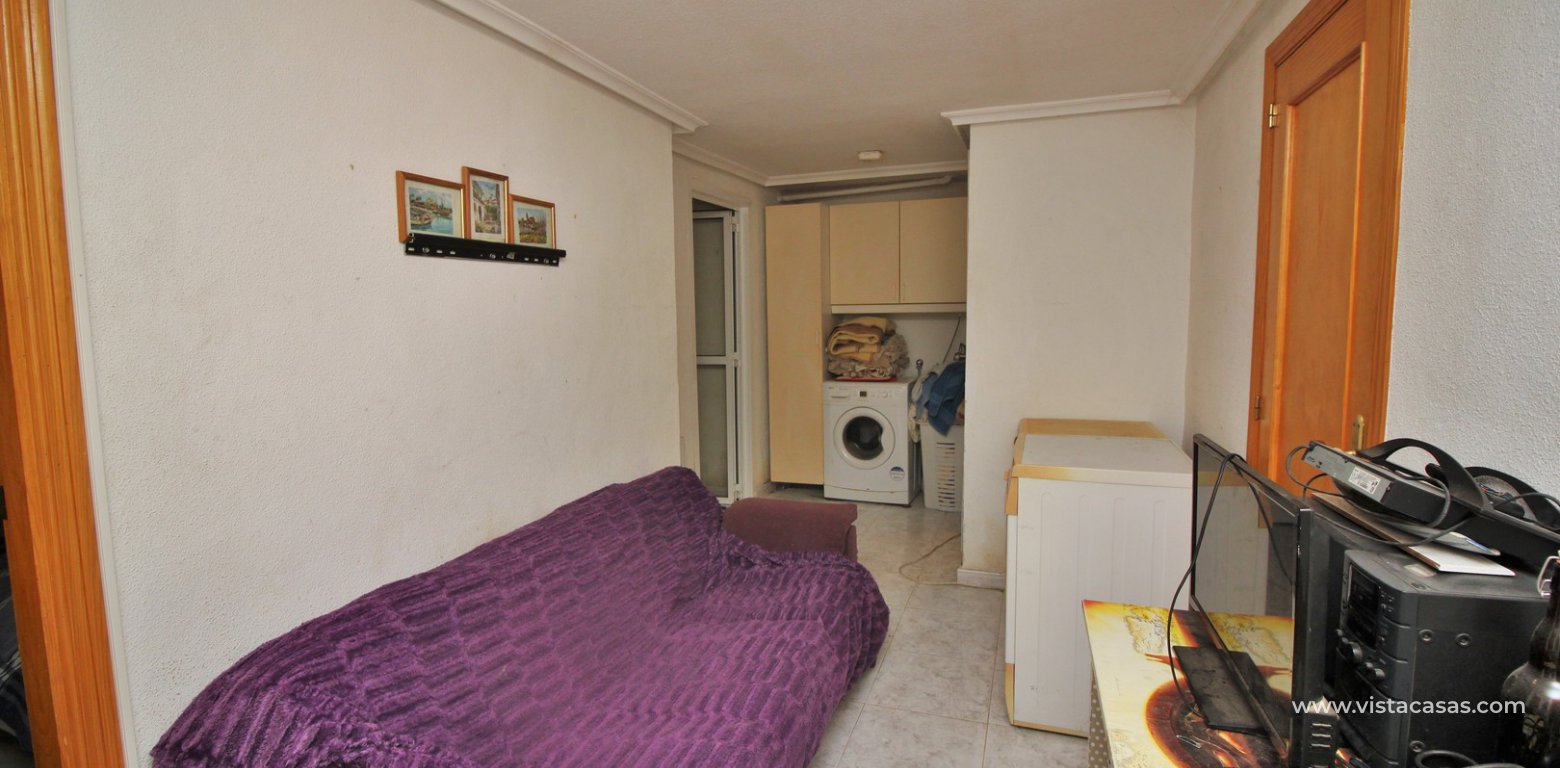 Detached villa for sale Pinada Golf Villamartin underbuild foyer