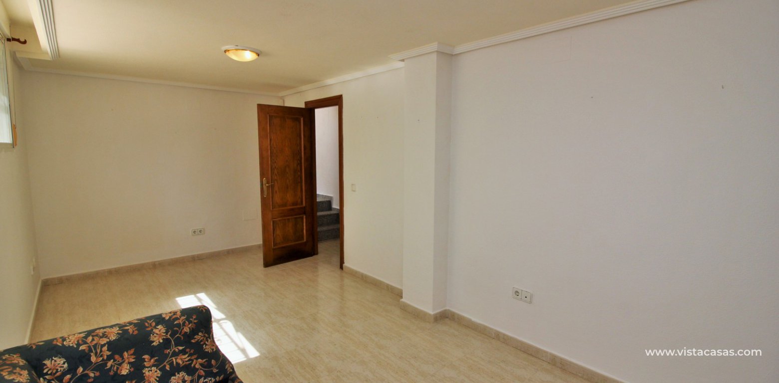 Detached villa for sale Las Violetas Villamartin underbuild bedroom 2