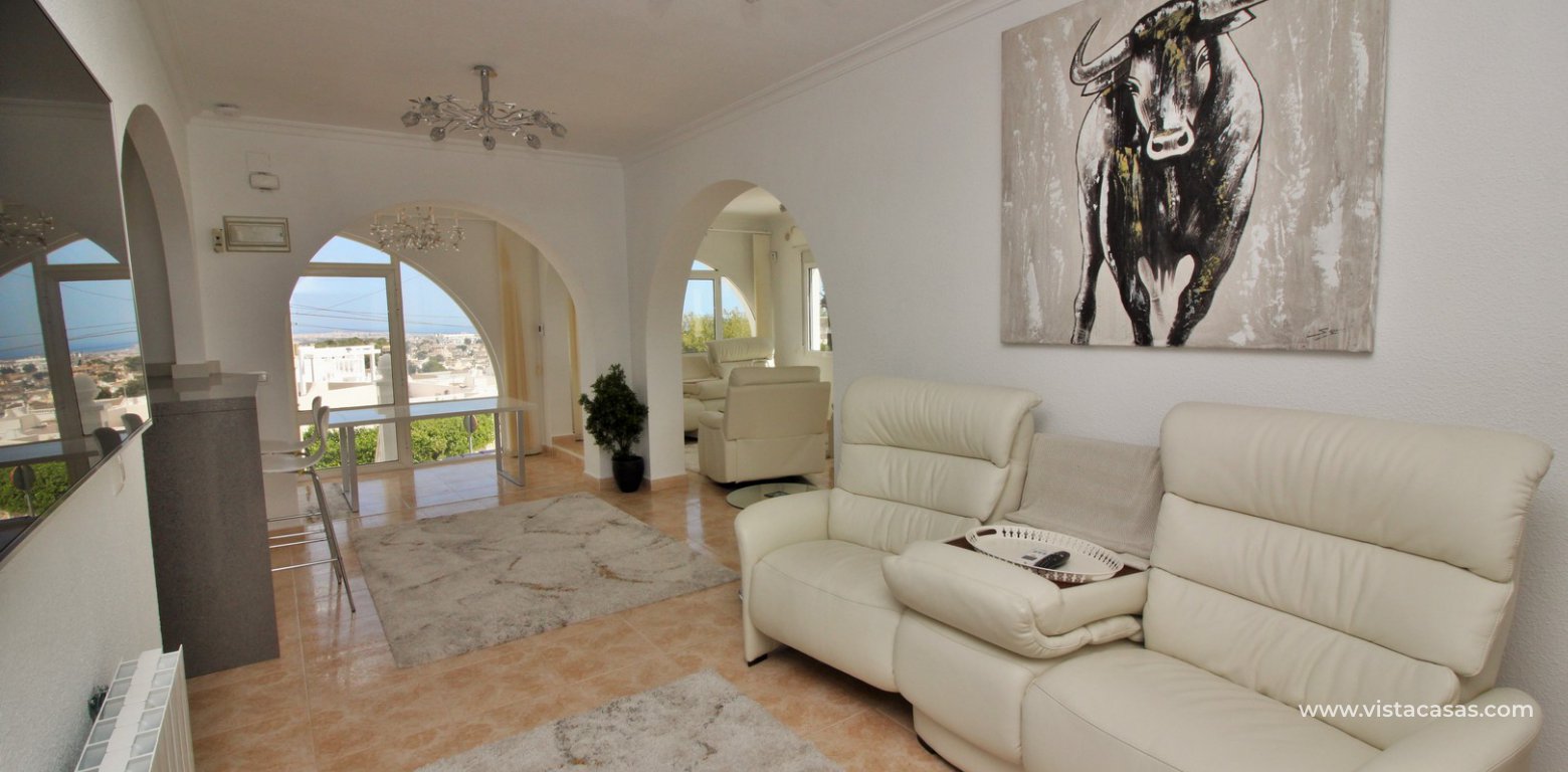 Detached villa with underbuild for sale in Villamartin living area 2