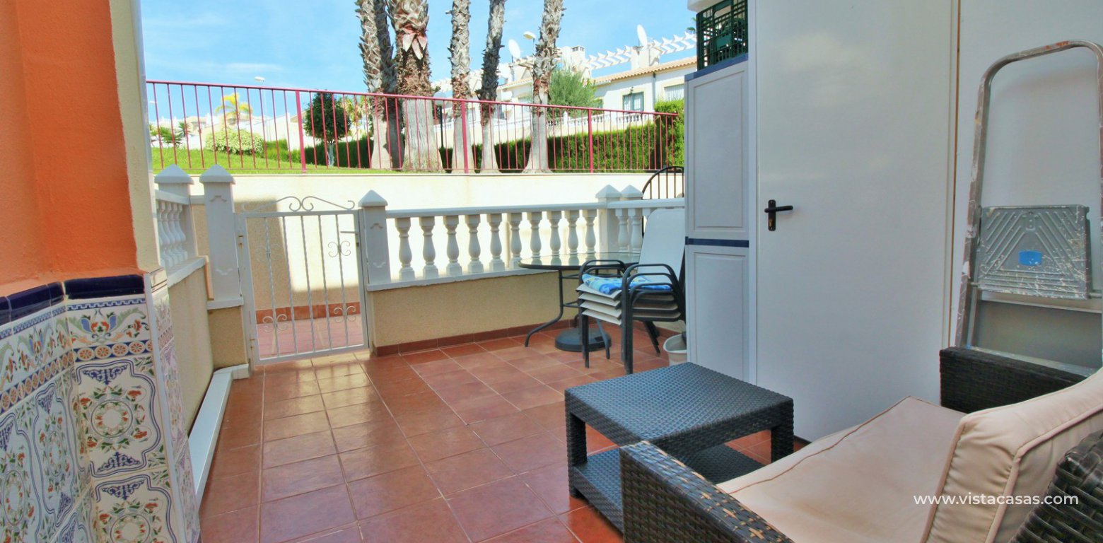 South facing 2 bedroom townhouse for sale Florida Golf Villamartin terrace