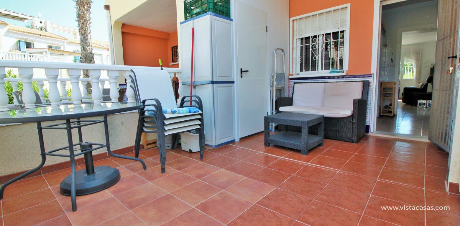 South facing 2 bedroom townhouse for sale Florida Golf Villamartin terrace 1