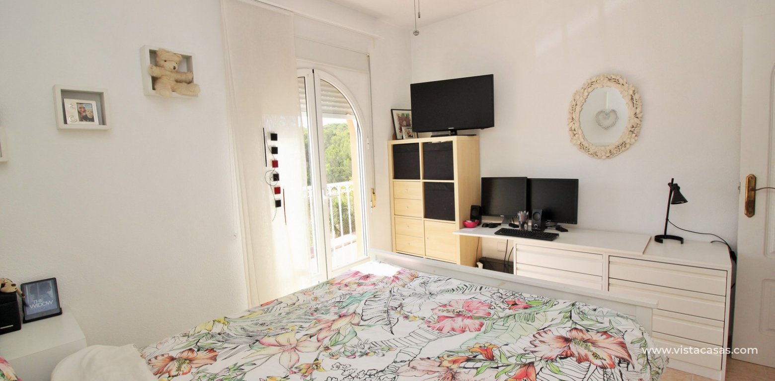 South facing 2 bedroom townhouse for sale Florida Golf Villamartin master bedroom 1