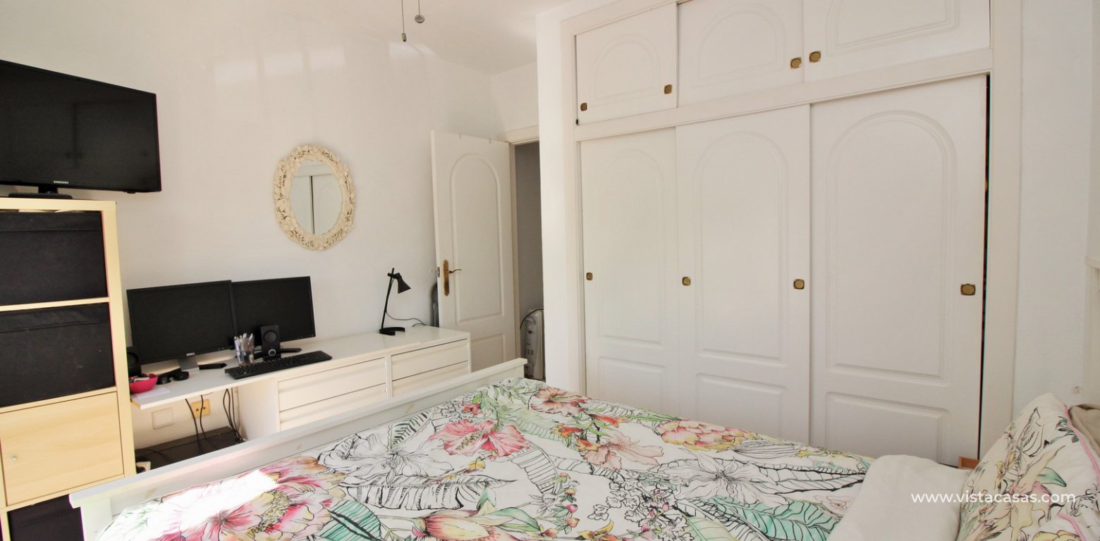 South facing 2 bedroom townhouse for sale Florida Golf Villamartin master bedroom 2