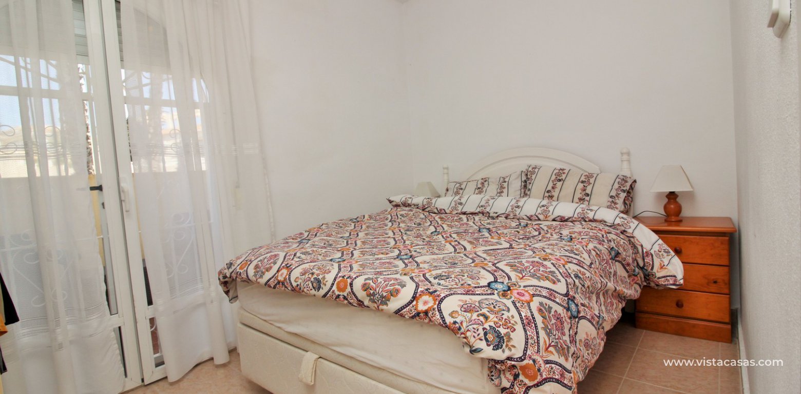 South facing 2 bedroom townhouse for sale Florida Golf Villamartin bedroom