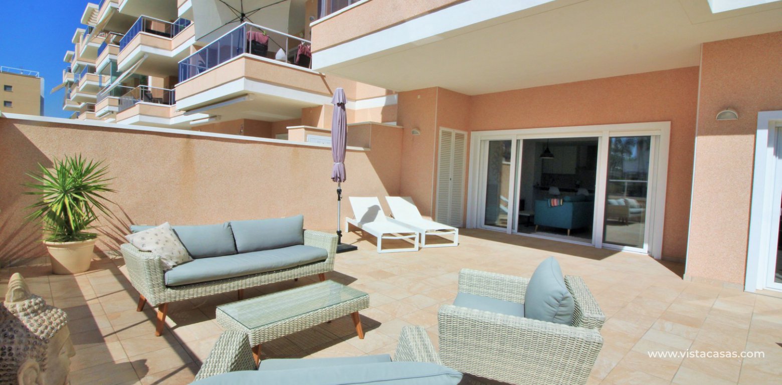 Apartment for sale in Vista Azul XXXI Los Dolses front terrace