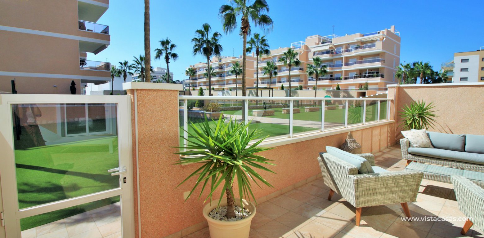 Apartment for sale in Vista Azul XXXI Los Dolses south facing terrace 7