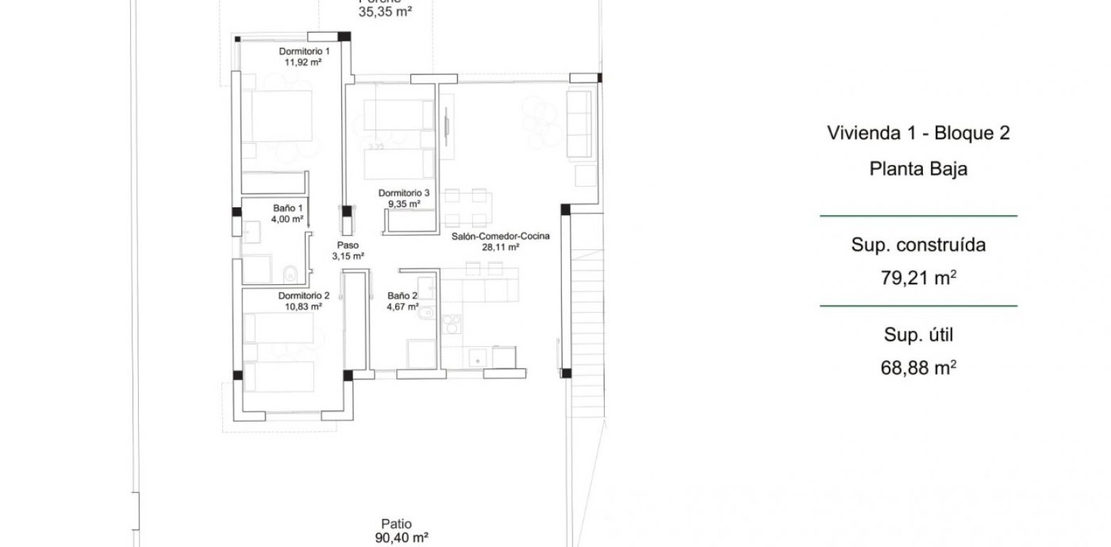 Ny konstruktion - Lägenhet - Villamartin